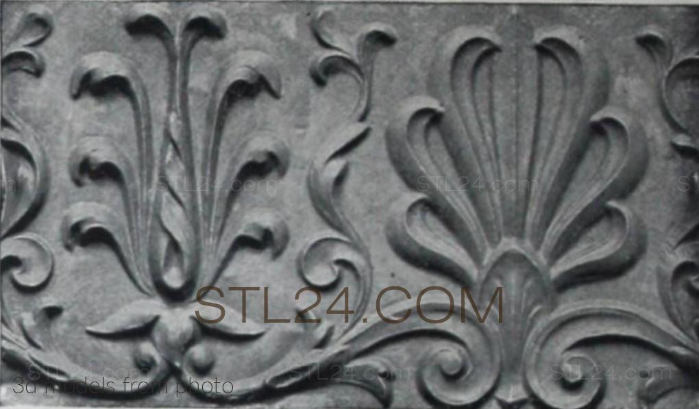 Фризы (FRIESE_1614 -  | 3D model 3DSMAX / OBJ / STL) 3D модель для ЧПУ станка